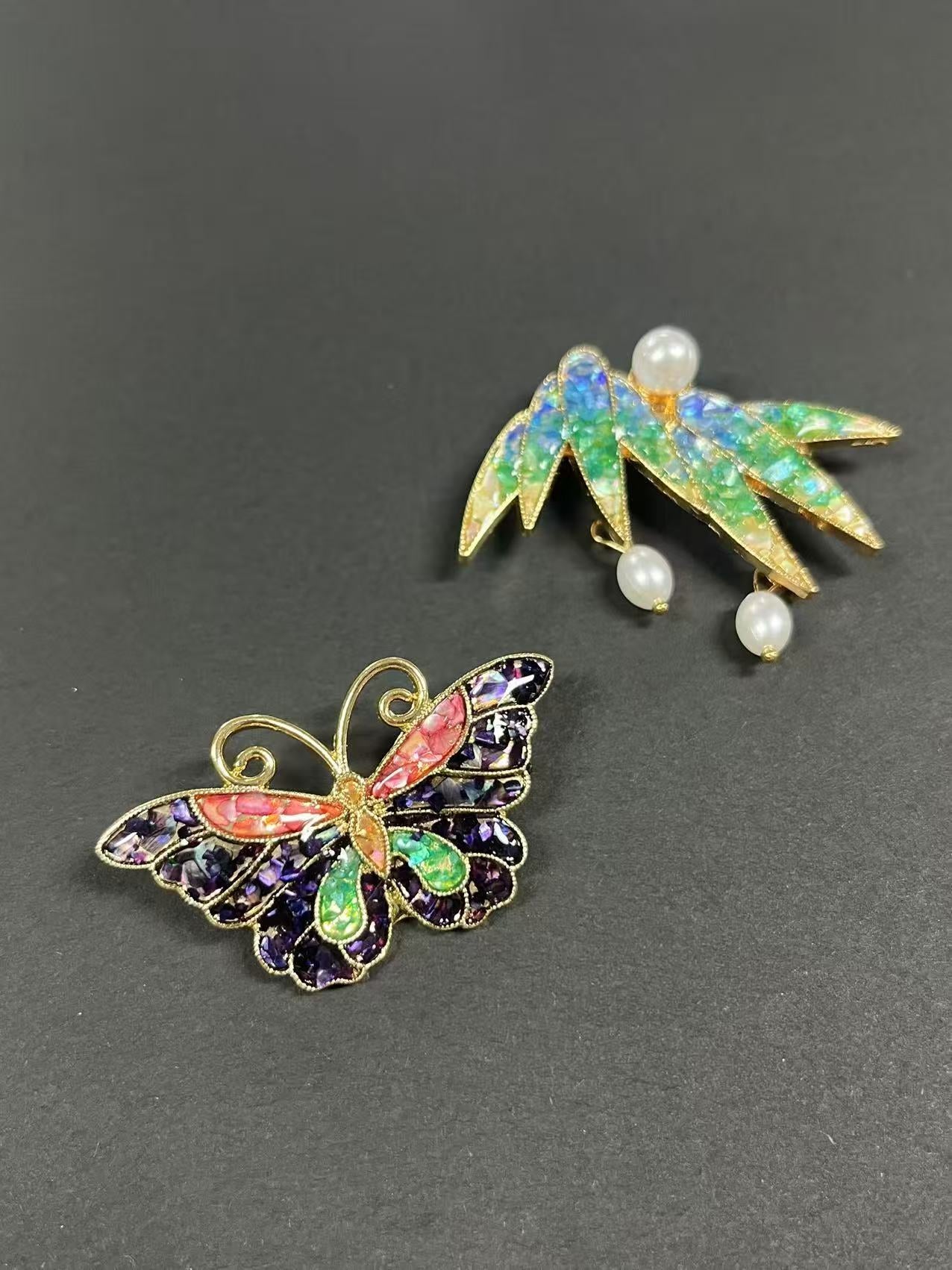 螺钿发簪 手工艺品 装饰品 首饰 工艺